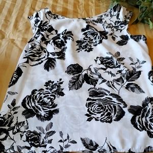 New Black and White Blouse